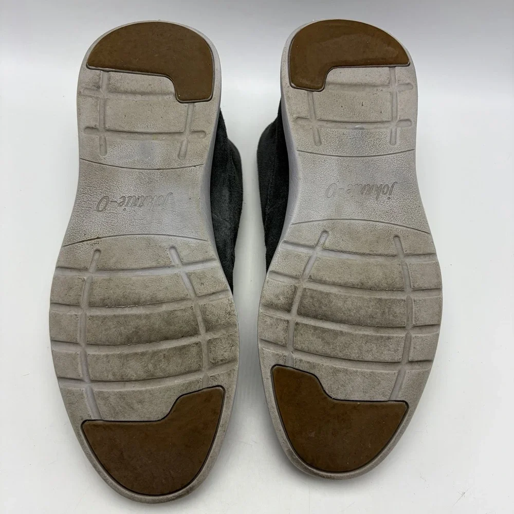 Johnnie-O Mens The Chill Chukka Gray Ankle Boots Gray 9.5 M Leather Suede Casual